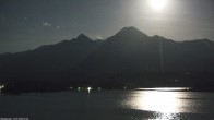 Archived image Webcam Mittagskogel mountain, Faaker See lake 01:00
