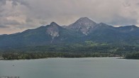 Archived image Webcam Mittagskogel mountain, Faaker See lake 13:00