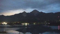 Archiv Foto Webcam Faaker See, Blickrichtung Mittagskogel 03:00