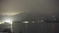 Archiv Foto Webcam Faaker See, Blickrichtung Mittagskogel 01:00