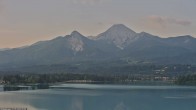 Archiv Foto Webcam Faaker See, Blickrichtung Mittagskogel 05:00