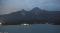 Archived image Webcam Mittagskogel mountain, Faaker See lake 03:00