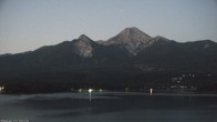 Archiv Foto Webcam Faaker See, Blickrichtung Mittagskogel 03:00