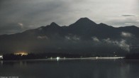 Archived image Webcam Mittagskogel mountain, Faaker See lake 01:00
