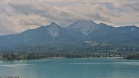 Archiv Foto Webcam Faaker See, Blickrichtung Mittagskogel 09:00