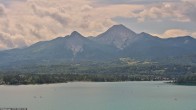 Archiv Foto Webcam Faaker See, Blickrichtung Mittagskogel 11:00