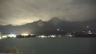 Archived image Webcam Mittagskogel mountain, Faaker See lake 23:00