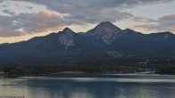 Archived image Webcam Mittagskogel mountain, Faaker See lake 19:00