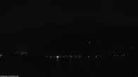 Archiv Foto Webcam Faaker See, Blickrichtung Mittagskogel 21:00