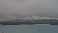 Archiv Foto Webcam Faaker See, Blickrichtung Mittagskogel 15:00