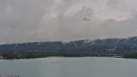 Archiv Foto Webcam Faaker See, Blickrichtung Mittagskogel 11:00