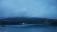 Archiv Foto Webcam Faaker See, Blickrichtung Mittagskogel 03:00