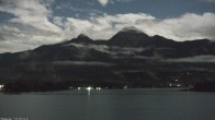 Archived image Webcam Mittagskogel mountain, Faaker See lake 01:00