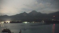 Archiv Foto Webcam Faaker See, Blickrichtung Mittagskogel 03:00