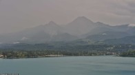 Archiv Foto Webcam Faaker See, Blickrichtung Mittagskogel 08:00