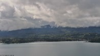 Archiv Foto Webcam Faaker See, Blickrichtung Mittagskogel 09:00