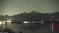 Archived image Webcam Mittagskogel mountain, Faaker See lake 03:00