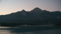 Archived image Webcam Mittagskogel mountain, Faaker See lake 05:00