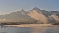 Archiv Foto Webcam Faaker See, Blickrichtung Mittagskogel 07:00