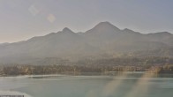 Archiv Foto Webcam Faaker See, Blickrichtung Mittagskogel 09:00