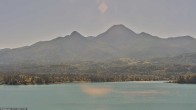 Archiv Foto Webcam Faaker See, Blickrichtung Mittagskogel 11:00