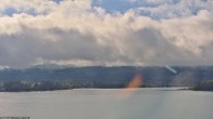 Archiv Foto Webcam Faaker See, Blickrichtung Mittagskogel 09:00