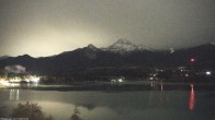 Archiv Foto Webcam Faaker See, Blickrichtung Mittagskogel 01:00