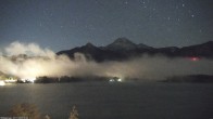 Archiv Foto Webcam Faaker See, Blickrichtung Mittagskogel 05:00