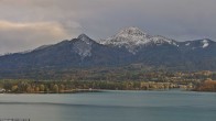 Archiv Foto Webcam Faaker See, Blickrichtung Mittagskogel 15:00
