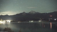 Archived image Webcam Mittagskogel mountain, Faaker See lake 01:00