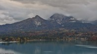 Archiv Foto Webcam Faaker See, Blickrichtung Mittagskogel 07:00