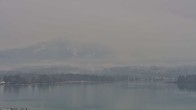 Archiv Foto Webcam Faaker See, Blickrichtung Mittagskogel 09:00