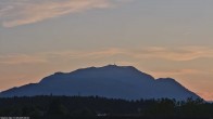 Archived image Webcam Faaker See lake and Villacher Alpe 19:00