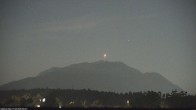 Archived image Webcam Faaker See lake and Villacher Alpe 01:00