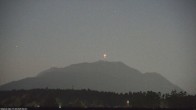 Archived image Webcam Faaker See lake and Villacher Alpe 03:00