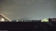Archived image Webcam Faaker See lake and Villacher Alpe 23:00