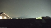 Archived image Webcam Faaker See lake and Villacher Alpe 23:00