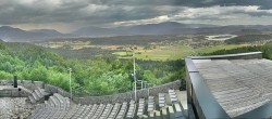 Archiv Foto Webcam Burgarena Finkenstein in Kärnten 11:00