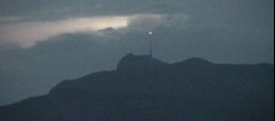 Archiv Foto Webcam Burgarena Finkenstein - Dobratsch 23:00