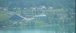 Archived image Webcam Hotel Karnerhof at Faaker See lake 09:00