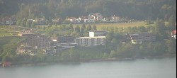 Archived image Webcam Hotel Karnerhof at Faaker See lake 19:00