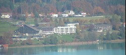 Archived image Webcam Hotel Karnerhof at Faaker See lake 11:00