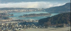 Archiv Foto Webcam Faakersee südlich von Villach 09:00