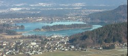 Archiv Foto Webcam Faakersee südlich von Villach 11:00