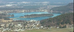 Archived image Webcam Lake Faaker See (Carinthia) 13:00