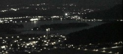 Archiv Foto Webcam Faakersee südlich von Villach 23:00