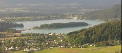Archived image Webcam Lake Faaker See (Carinthia) 19:00