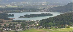 Archiv Foto Webcam Faakersee südlich von Villach 11:00