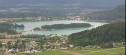 Archiv Foto Webcam Faakersee südlich von Villach 15:00