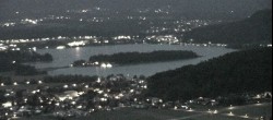 Archived image Webcam Lake Faaker See (Carinthia) 23:00